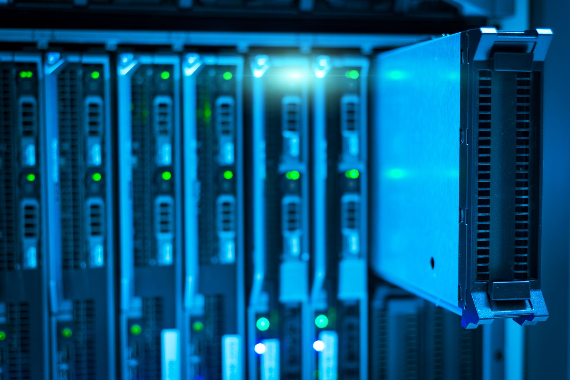 digital server processing data